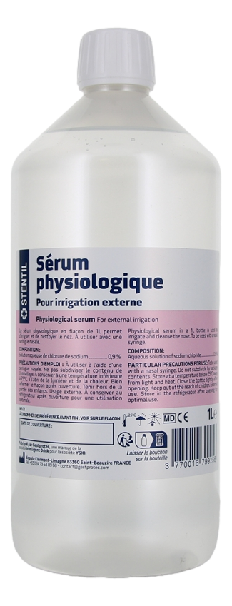 Sérum Physiologique    1 litre