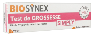 Biosynex simply 1 test de grossesse