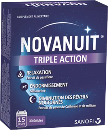 Novanuit sommeil 30 gélules