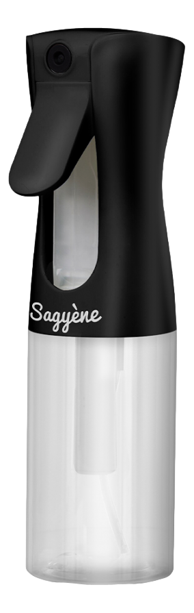 Brumisateur Sagyène noir avec Motif Floral 150ml