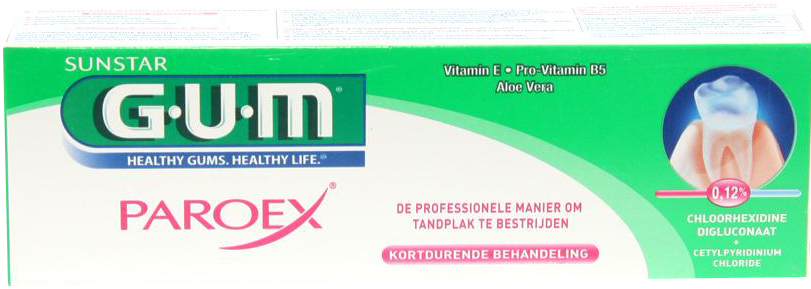 Gum paroex gel dentifrice 75 ml